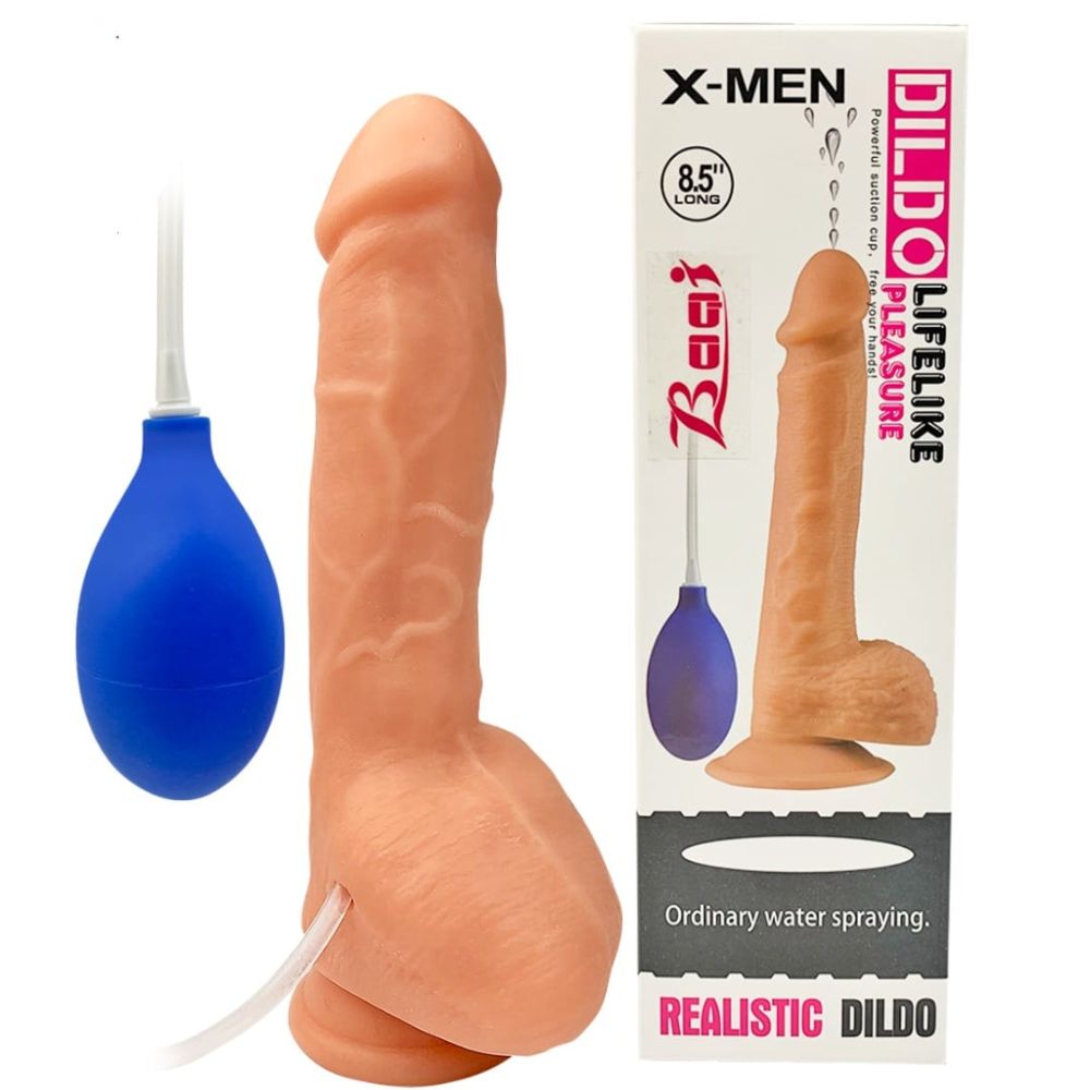 Dildo Eyaculador Force Man Root 8.5 ( no vibrador )