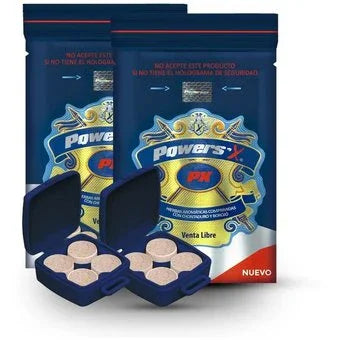Powers X – Potenciador Sexual Unisex x4 Comprimidos