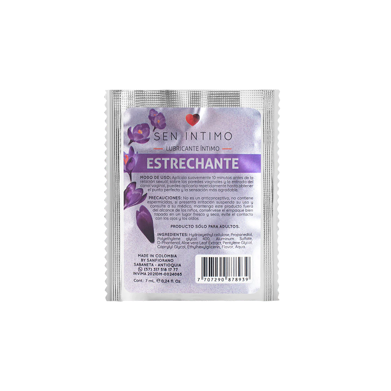 LUB. ÍNTIMO VIRGIN DREAM SACHET x 7 ml