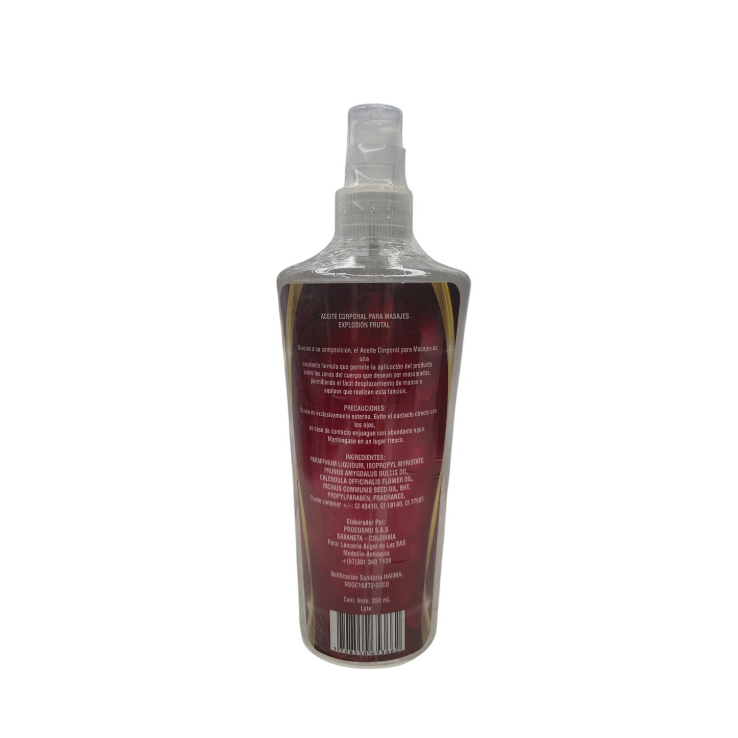 Aceite de Pasión Frutal – 250 ml