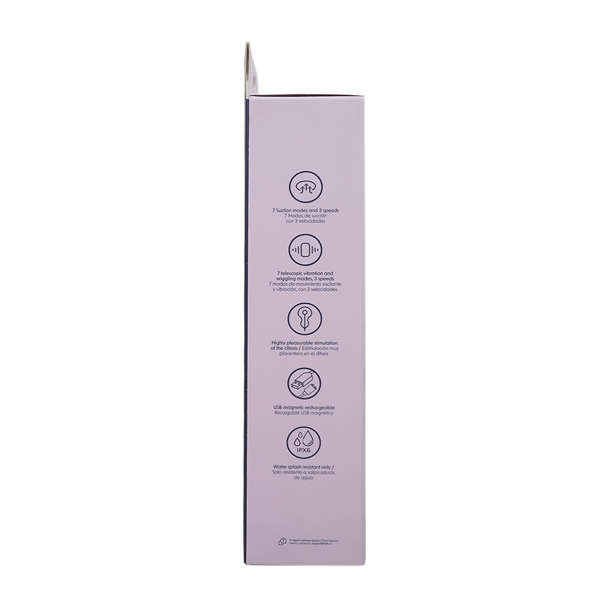 Lotus G-spot Vibrador con Bala Camtoyz