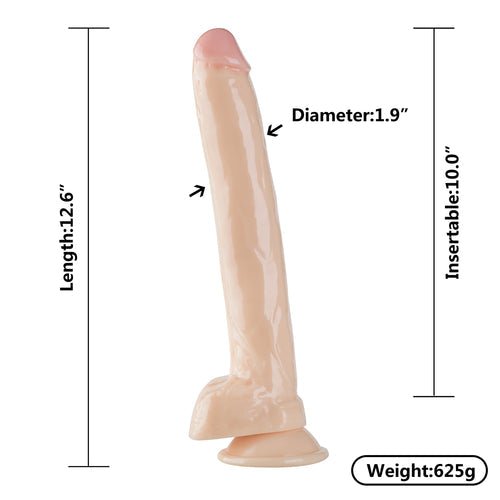 Dildo Realista Ivar 32 cm - manzana erótika