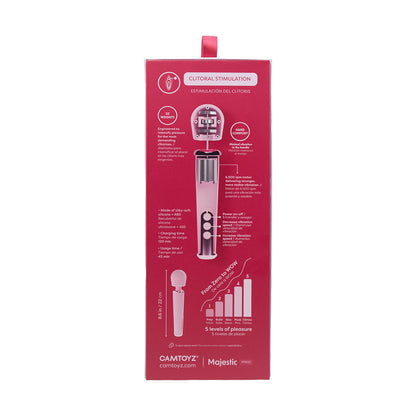 Intense vibrador Wand con App Camtoyz