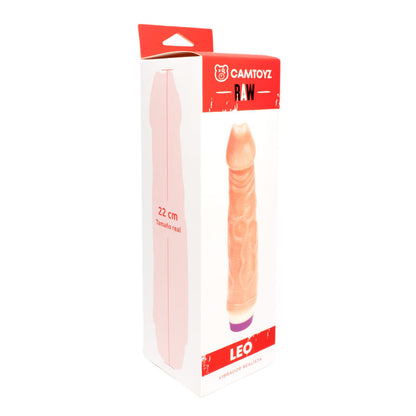 Raw Vibrador Realista Leo 21,8 cm Piel