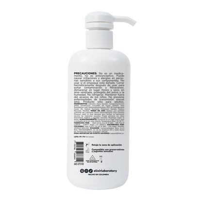 Lubricante Anal Desensibilizante Elixir Anesty 500 ml – Relajante de Larga Duración