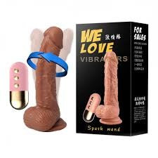 Vibrador realista web love con control remoto