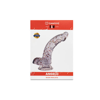 Raw Dildo Realista Angelo Transparente