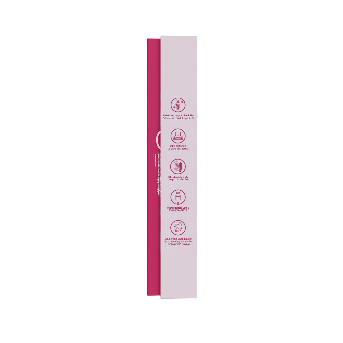 FlexiCurve Vibrador Rabbit Ergonómico con App Camtoyz