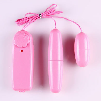 HUEVO VIBRADOR DOBLE SWEET PINK