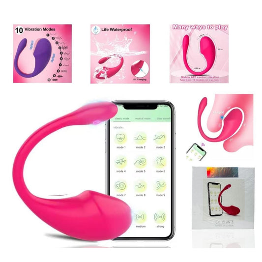 VIBRADOR ADELA con app , también se maneja desde tu celular