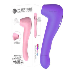 Succionador De Clítoris
2 En 1 Térmico Sucking
Vibrador