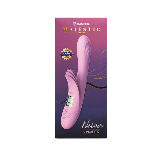 Vibrador Doble Nelea con temperatura