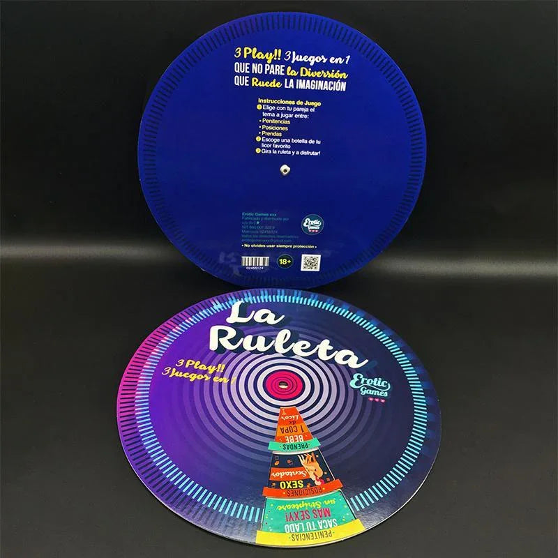 Juego Erótico de Mesa – La Ruleta Erótica 3 Play