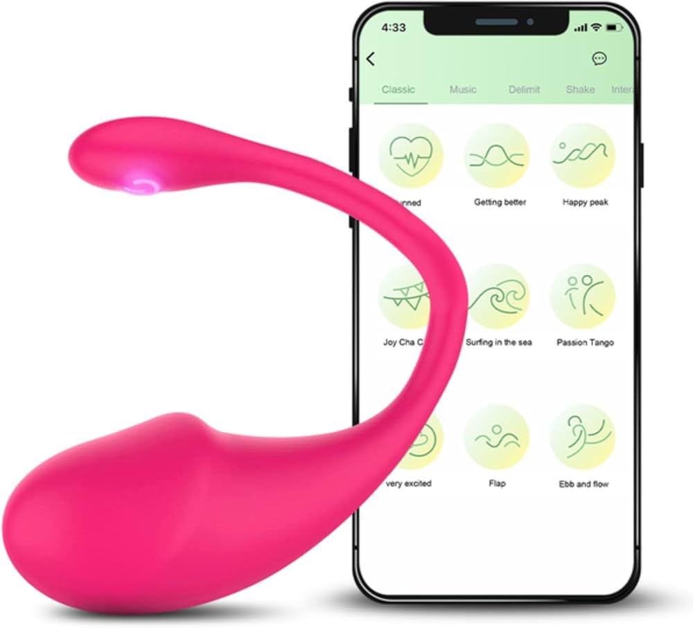 Vibrador Adela en U con App – Control desde tu Celular