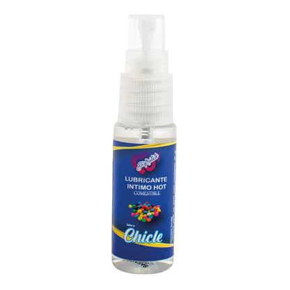 Lubricante intimo hot comestible 20ml de sabores