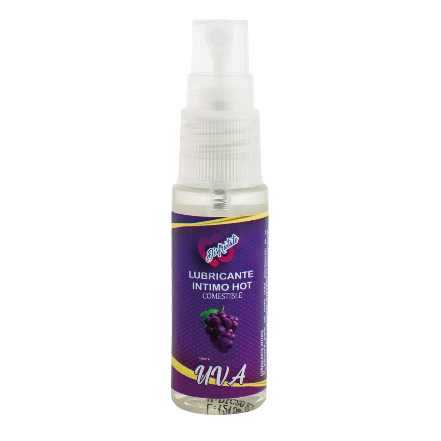 Lubricante intimo hot comestible 20ml de sabores