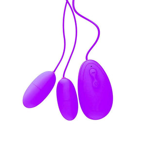 Bolas vaginal y anal dobles Clítoris Vibrador doble estimulación - manzana erótika