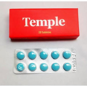 Temple 20 Tabletas Potenciador Sexual - manzana erótika