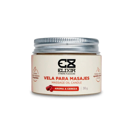 Vela Para Masajes Elixir - manzana erótika