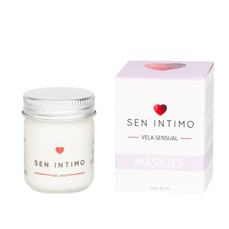VELA PARA MASAJES SEN FEROMONAS x25 ML - manzana erótika