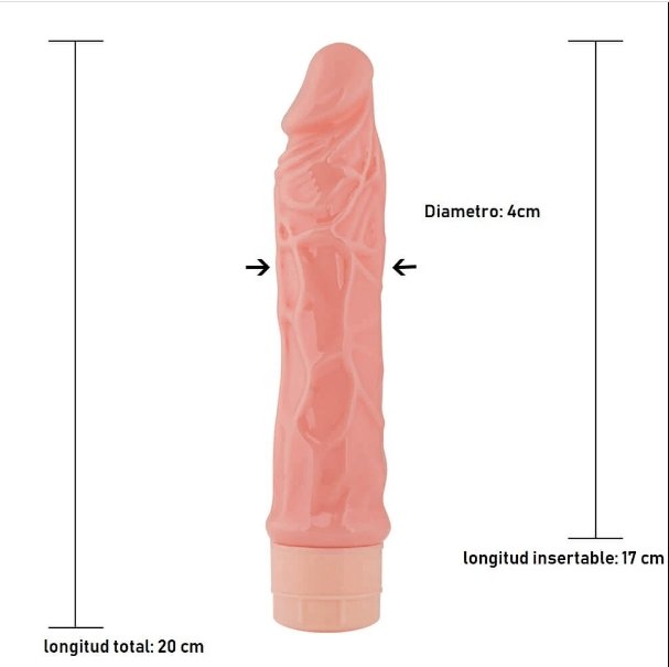 VIBRADOR REALISTA NOE - manzana erótika