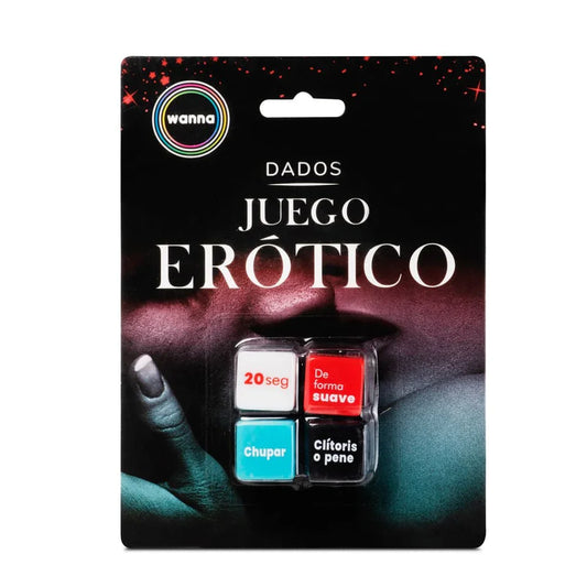 Wanna Dados Juego Erótico X 4 Unidades - manzana erótika